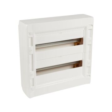 Caja modular de superficie xl³125 - 2 filas de 18 módulos