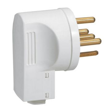 Clavija 32a 3p+n+t 380v. color blanco