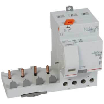 Bloque diferencial adaptable dx³ -4p-230/400 v~-63 a- 300 ma - tipo hpi - 3 módulos