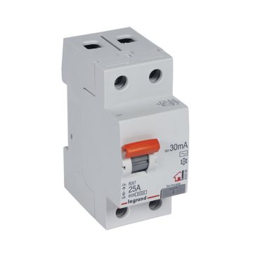 Diferencial rx³ - 2p - 230 v~ - 30 ma - 25a - tipo ac
