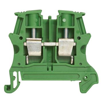 Borna viking 3 con tornillo - 1 unión - 1 entrada/1 salida - verde - paso 6