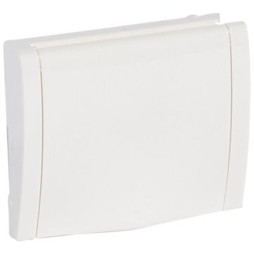 Tapa para toma 2p + tt lateral tapa y obturador galea blanco