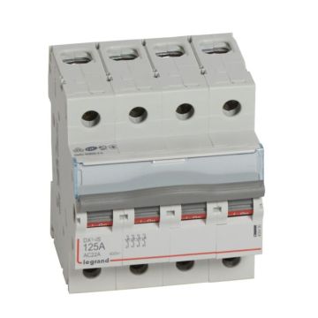 Interruptor seccionador dx³ -is - 4p - 400 v~ - 125a - 4 módulos
