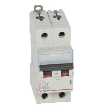 Magnetotérmico dx³ 10000/16ka - 2p - 230/400 v~ - 25a - curva c