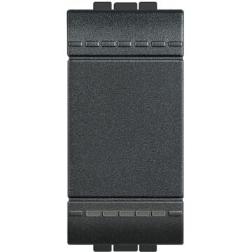 Conmutador livinglight 16 ax-250 v~ - borne auto - 1 módulo - antracita