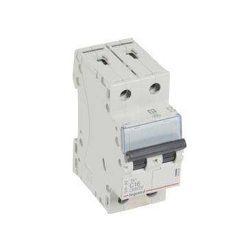 Magnetotérmico tx³ - 2p - 230/400 v~ - 16a - curva c - 2 módulos