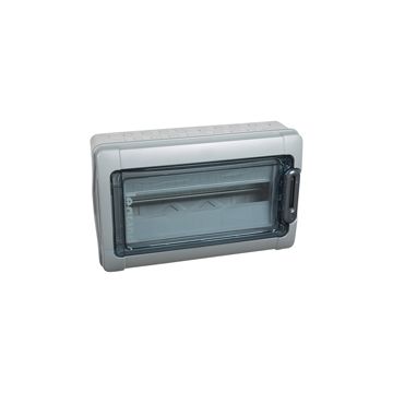 Caja modular estanca plexo³ - ip 65 - ik 09 - 1 fila de 18 módulos
