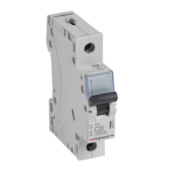 Magnetotérmico tx³ - 1p - 230/400 v~ - 20a - curva c - 1 módulo