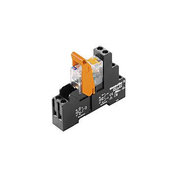 Relé RCIKIT 24VDC 2CC LED verde