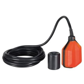 Interruptor flotador 1 contacto 20A AC1 250V PVC cable 3m