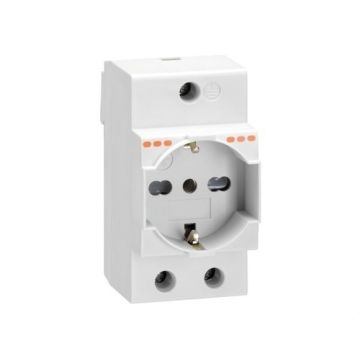 Base enchufe guía DIN 230V 16A
