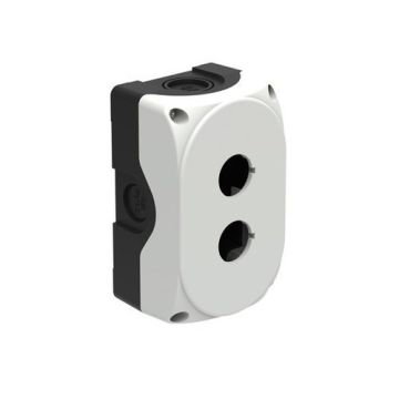 Botonera blanca para 2 operadores