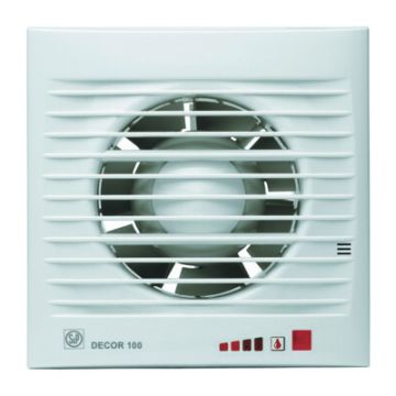 EXTRACTOR BAÑO/ASEO DECOR100CHZ 2500rpm 13W