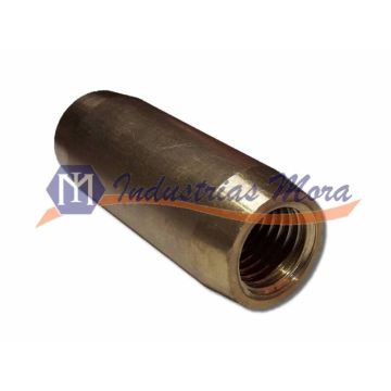 Manguito latón M-16 D=14.6mm L=70mm