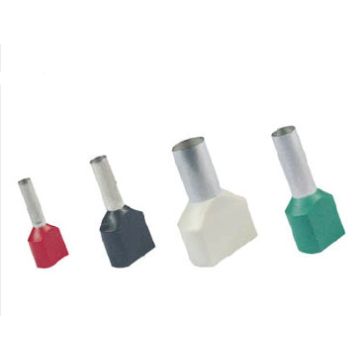PUNTERA HUECA DOBLE PREAISLADA 0,5mm²