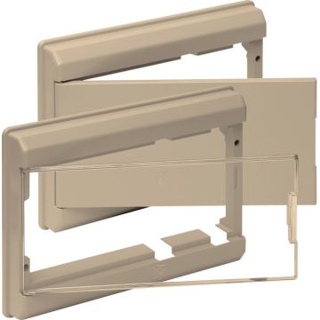 Marco y puerta color marfil para cajas Serie CLÁSICA. Para cajas refs 5200, 5207, 5210 y 5217.