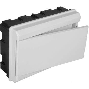 Caja de distribución de empotrar para 14 elementos.