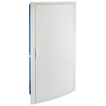 Caja de distribución de empotrar en tabique hueco de 40 elementos + 4 precintables.