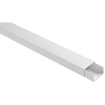 Minicanal de 10 x 16 mm. Fijación adhesiva.