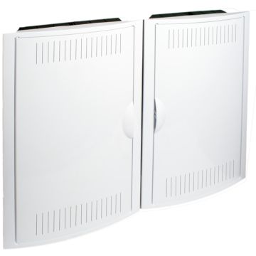 Registro de terminación de red. De empotrar. Registro vacío. Dimensiones para empotrar 688 x 526 x 86 mm