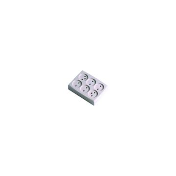 BASE MOVIL 6 TOMAS BIPOLAR 10A 250V