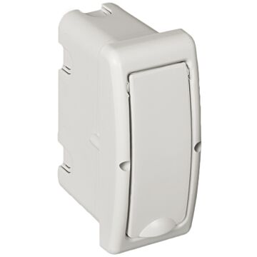 Caja de distribución de empotrar para 2 elementos.