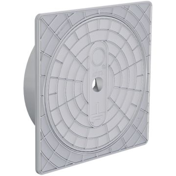 Arqueta de registro de 250 x 250 x 61 mm.