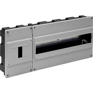Caja de distribución de empotrar para 16 elementos + 4 precintables.