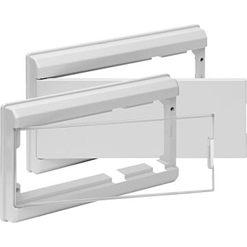 Marco y puerta color blanco para cajas Serie CLÁSICA. Para cajas refs  680B, 685B, 698B y 704B.