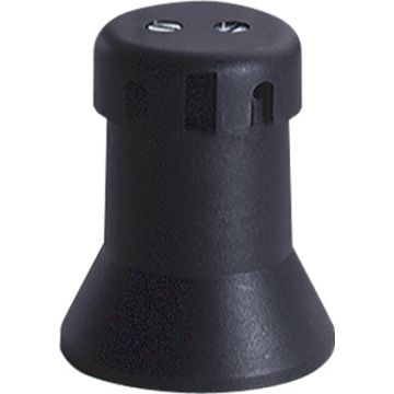 Portalámparas E-27 para ferias. 4A 250V. Anclaje por varilla comercial de 5 x 5 mm.