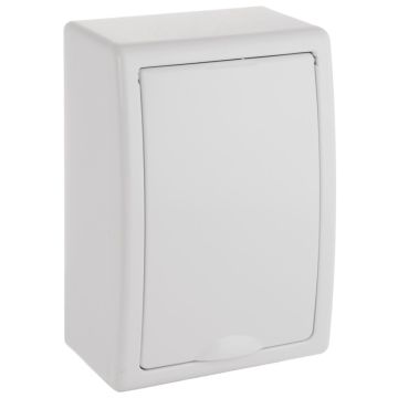 Caja de distribución de superficie para 4 elementos.