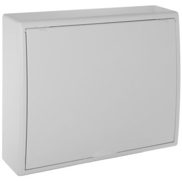 Caja de distribución de superficie para 36+4  elementos.