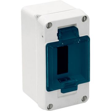 Caja estanca de distribución de 3 elementos. IP54.