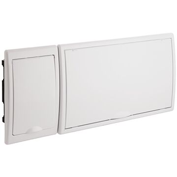 Caja de distribución de empotrar para 18 elementos + 4 precintables.