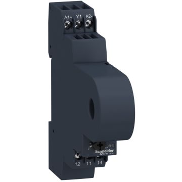 Zelio Control - Relé De Control De Corriente Modular, 8 A, 1 Nanc, Función De Sobrecorriente, 250 V Ca/cc