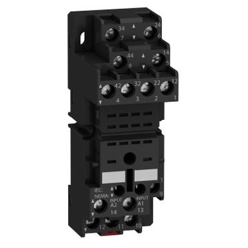 Zelio Time - Base Rxm2 / 4, E/s Mezcladas, Tornillo-estrib