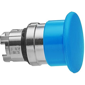Cabeza Pulsador  Seta 40mm Azul