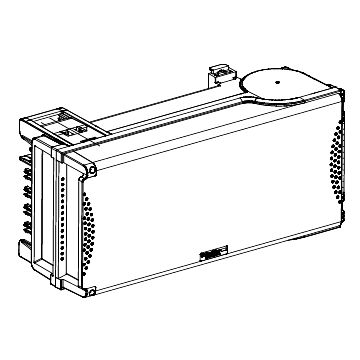 Cofret De Derivación Para Fusible Nf - 22 X 58 Mm - 100 A Con Aislador - 3l+n+pe