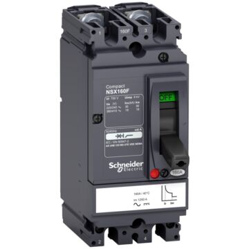 Interruptor Automático Nsx160f Tm160d 2p 2r Ca/cc