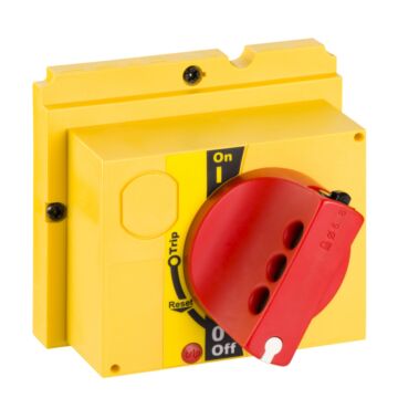 Mando Rotativo Directo Empuñadura Rojo/amarillo Nsx100-250