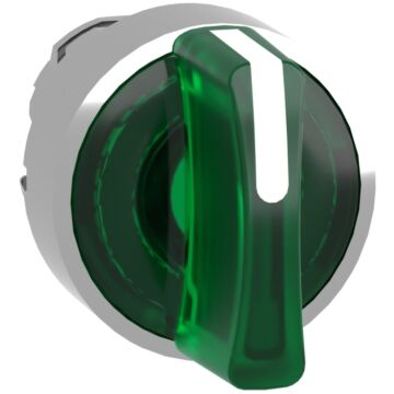 Harmony Xb4 - Cabeza Selector Luminoso  3 Posiciones   Verde
