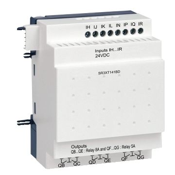 Módulo De Extensión De E/s Discreta - 14 E/s - 24 V Dc - Para Zelio Logic
