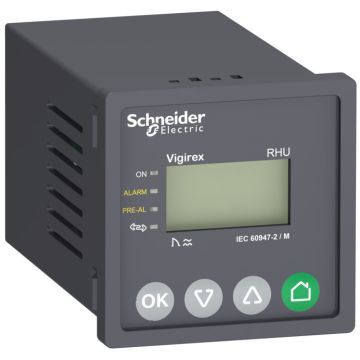 Residual Current Protection Relay, Rhus, 30m A To 30 A, 220 Vac To 240 Vac 50/60hz