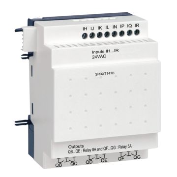Módulo De Extensión De E/s Discreta - 14 I O - 24 V Ac - Para Zelio Logic