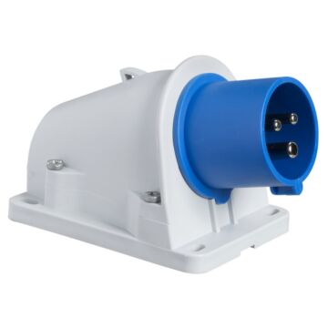 Pratika Plug - Angled - 32a - 2p + E - 200...250 V Ac - Ip44 - Wall-mounted