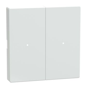 Tecla Pulsacion Doble Elegance Bl.Activo