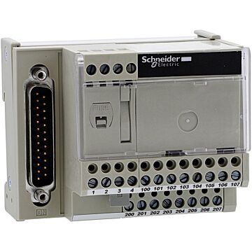Subbase De Conexión Abe7 - Para La Distribución De 4 Canales Analógicos