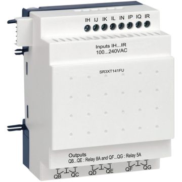 Módulo De Extensión De E/s Discreta - 14 I O - 100..240 V Ac - Para Zelio Logic