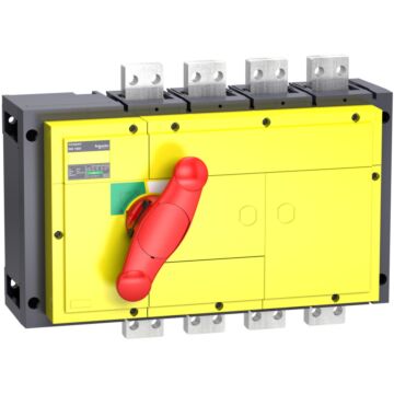 Seccionador Manual Compact Ins1250 4p 1250a Emergencia Maneta Roja
