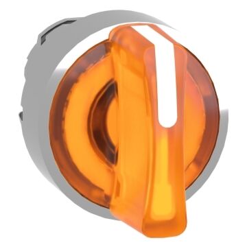 Cabeza Selector Luminoso Naranja 3 Posiciones  Retrono Centro
